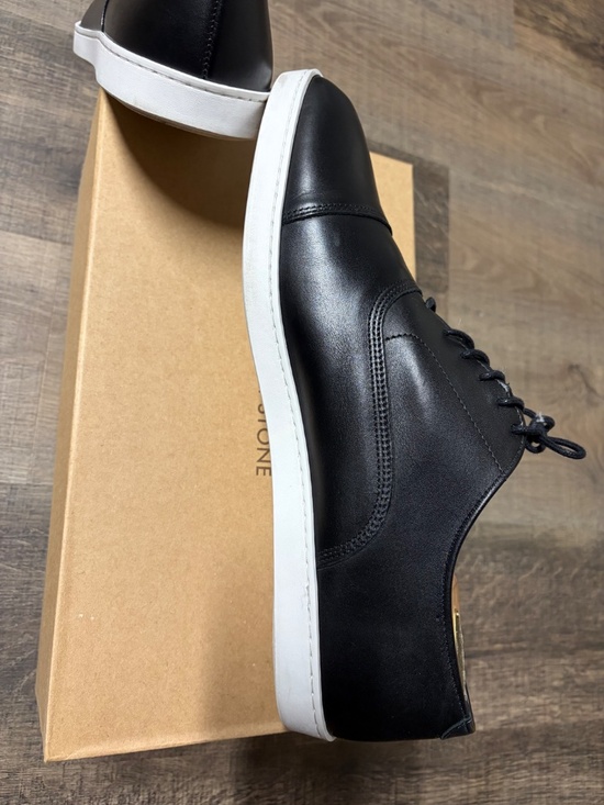 Allen Edmonds Park Ave 2.0 Dress Sneaker Black Leather 11.5 E Wide main image 7